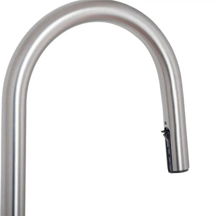 Rubinetto da cucina con doccia estraibile, acciaio inossidabile SUS304, satinato, FJ5542 Rubinetti da cucina Titolo predefinito Alessandro Design