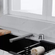 Rubinetto da cucina Premium, acciaio inossidabile spazzolato, incasso YSQ/107 Rubinetti da cucina Titolo predefinito Alessandro Design