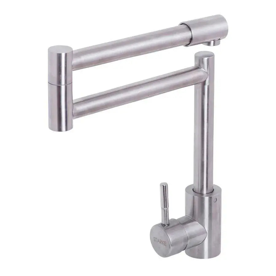 Rubinetto da cucina, acciaio inossidabile SUS304, satinato, Rubinetti da cucina CF011 Titolo predefinito Alessandro Design