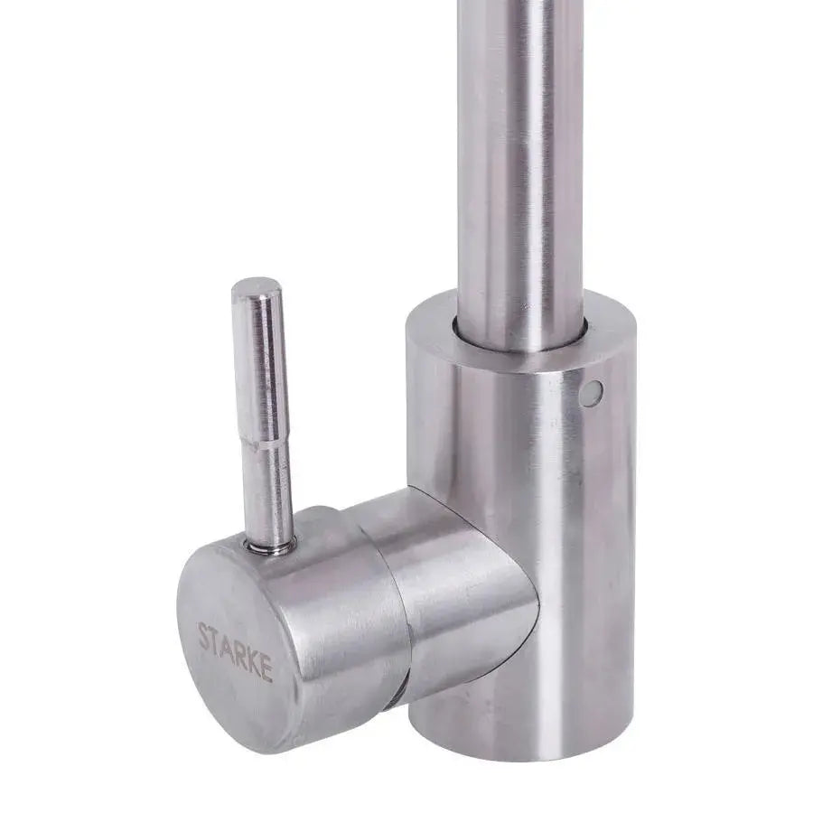 Rubinetto da cucina, acciaio inossidabile SUS304, satinato, Rubinetti da cucina CF011 Titolo predefinito Alessandro Design