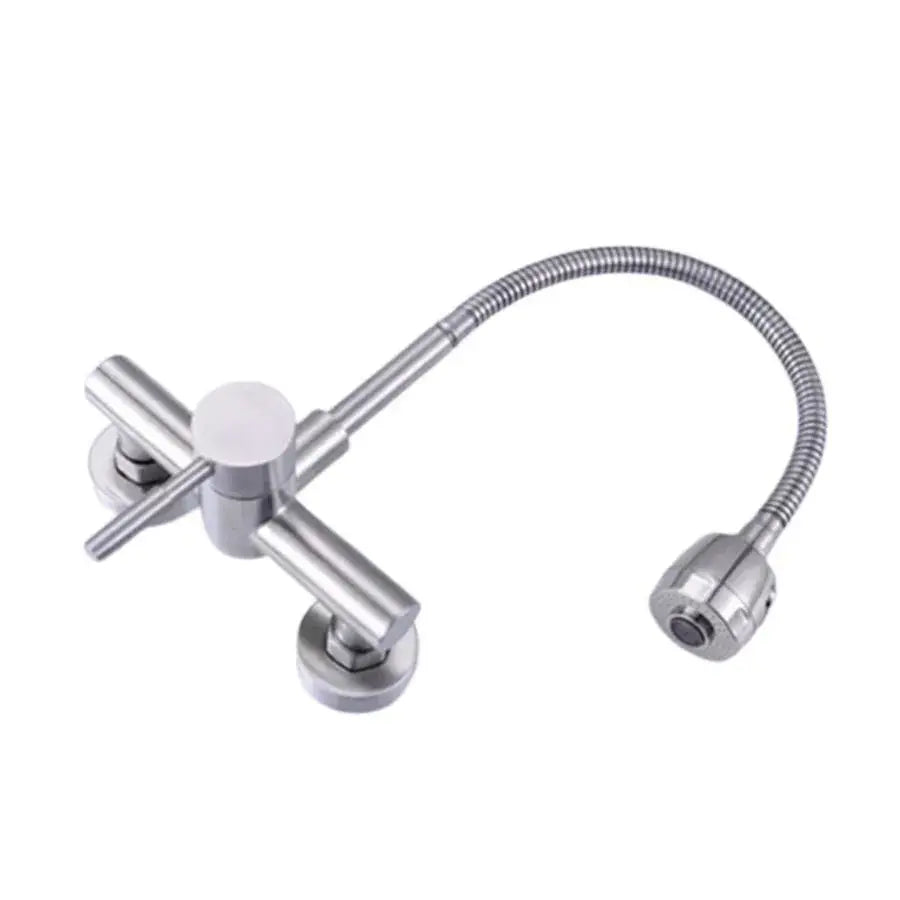 Rubinetto da cucina, acciaio inossidabile SUS304, satinato, Rubinetti da cucina CF014 Titolo predefinito Alessandro Design