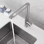 Rubinetto da cucina, acciaio inossidabile SUS304, satinato, N/CF0C1 Rubinetti da cucina Titolo predefinito Alessandro Design