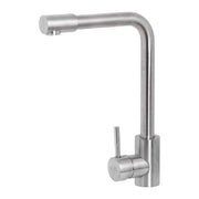 Rubinetto da cucina con rubinetto rotante, Monocomando, Acciaio inossidabile SUS304, Finitura satinata, CF003 Rubinetti da cucina Titolo predefinito Alessandro Design