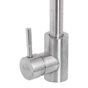 Rubinetto da cucina con rubinetto rotante, Monocomando, Acciaio inossidabile SUS304, Finitura satinata, CF003 Rubinetti da cucina Titolo predefinito Alessandro Design