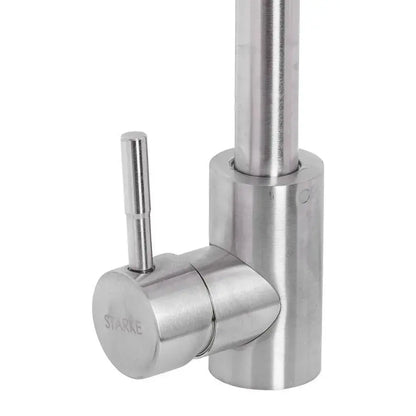 Rubinetto da cucina con rubinetto rotante, Monocomando, Acciaio inossidabile SUS304, Finitura satinata, CF003 Rubinetti da cucina Titolo predefinito Alessandro Design