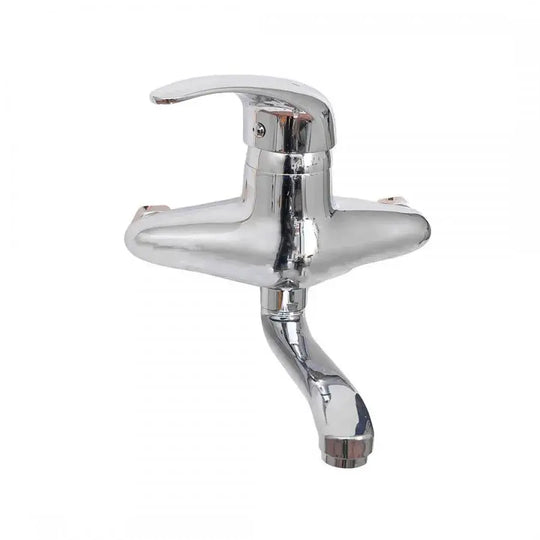 Rubinetto a parete per sanitari, cromato, Rubinetti da cucina LMX105 Titolo predefinito Alessandro Design