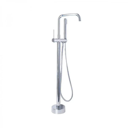 Rubinetto da Terra con Doccia e Flessibile, Ottone Sanitario, Cromo, CF2039 Rubinetti e Colonne Doccia Titolo predefinito Alessandro Design