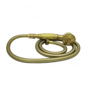 Rubinetto per doccia con tubo e flessibile, metallo, oro antico, OD/2043 Rubinetti e colonne doccia Titolo predefinito Alessandro Design
