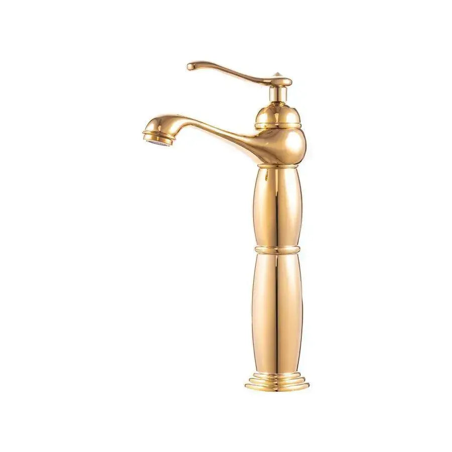 Rubinetto Lavabo, Ottone Sanitario, Oro, CF/1010 Rubinetti Bagno Titolo predefinito Alessandro Design