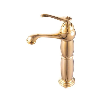 Rubinetto Lavabo, Ottone Sanitario, Oro, CF/1010 Rubinetti Bagno Titolo predefinito Alessandro Design
