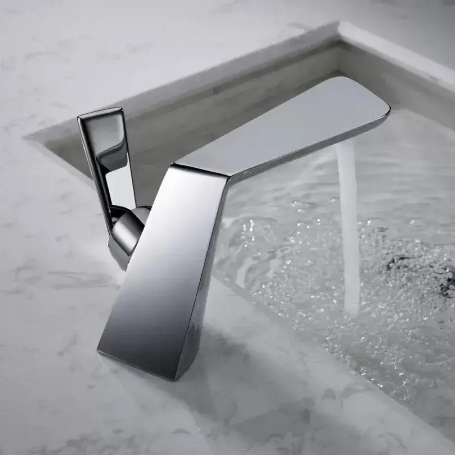 Rubinetto per lavabo, Ottone sanitario, Cromo, 6727 Rubinetti per bagno Titolo predefinito Alessandro Design
