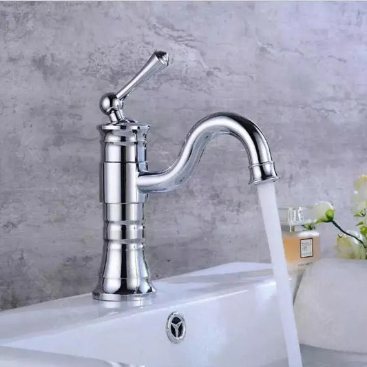 Rubinetto per lavabo, Ottone sanitario, Cromo, WZY/319/C Rubinetti per bagno Titolo predefinito Alessandro Design