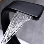Rubinetto Monocomando Lavabo Sanitari Ottone Nero Attacchi inclusi OD/2055 Rubinetti Bagno Titolo predefinito Alessandro Design