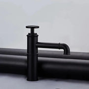 Rubinetto per lavabo, Ottone sanitario, Nero, Rubinetti per bagno OD3005 Titolo predefinito Alessandro Design