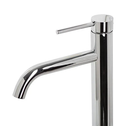 Rubinetto monocomando lavabo alto Cartuccia ceramica Ottone sanitario Cromo lucido Attacchi e kit di fissaggio inclusi 7527 Rubinetti cucina Default Title Alessandro Design