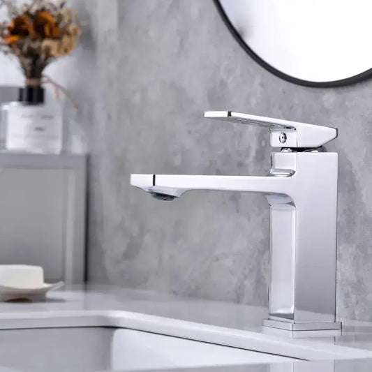 Rubinetto Lavabo, Ottone Sanitario, Satinato, 9807 Rubinetti Bagno Titolo predefinito Alessandro Design