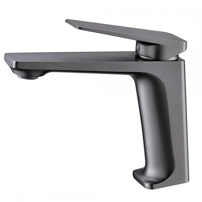 Rubinetto per lavabo, Ottone sanitario, Grigio grafite, 9967N Rubinetti per bagno Titolo predefinito Alessandro Design