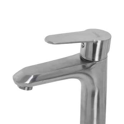 Rubinetto per lavabo Premium, acciaio inossidabile, cromo, YSQ/110 Rubinetti per il bagno Titolo predefinito Alessandro Design