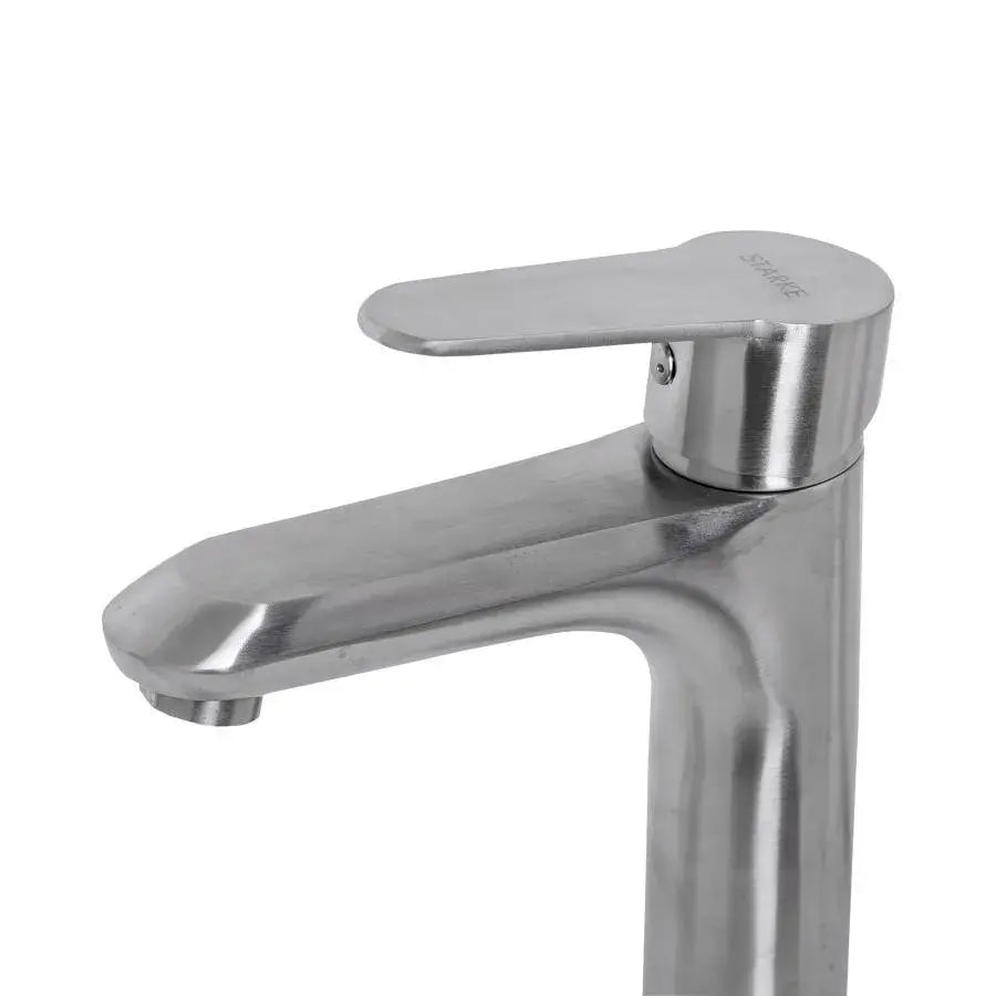 Rubinetto per lavabo Premium, acciaio inossidabile, cromo, YSQ/110 Rubinetti per il bagno Titolo predefinito Alessandro Design