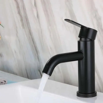 Rubinetto per lavabo, acciaio inossidabile SUS304, nero, HS/LY007 Rubinetti per bagno Titolo predefinito Alessandro Design