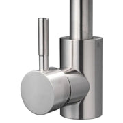 Rubinetto per lavabo, acciaio inossidabile SUS304, satinato, rubinetti per bagno MP008 Titolo predefinito Alessandro Design