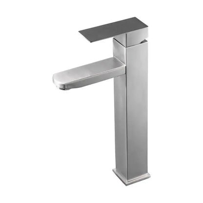 Rubinetto per lavabo, acciaio inossidabile SUS304, satinato, rubinetti per bagno MP010 Titolo predefinito Alessandro Design