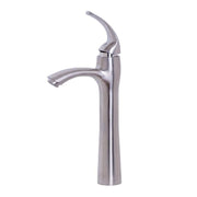 Rubinetto per lavabo, acciaio inossidabile SUS304, satinato, Rubinetti per bagno MP016 Titolo predefinito Alessandro Design