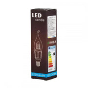 Lampadina LED E14 Candela, 12W, Luce Calda, 6000K