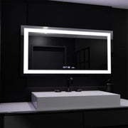 Specchio rettangolare a LED, 160x80 cm, Verite MotionGlow Marcello, Sistema di disappannamento, Orologio e Termometro, Specchi Dimmerabili Marcello Titolo predefinito Alessandro Design