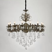 Lampadario Christopher 16x E14 Lampadari classici in bronzo antico Titolo predefinito Alessandro Design