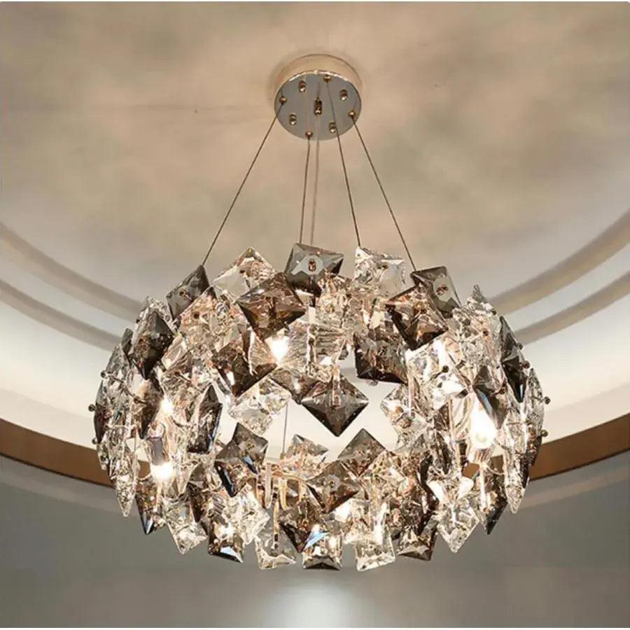 Candelabri Arian Cristal 4x E27 Candelabri in cristallo dorato Titolo predefinito Alessandro Design