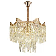 Candelabri di cristallo Bellamy 5x E27 Candelabri di cristallo dorati Titolo predefinito Alessandro Design