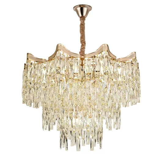 Candelabri Bennett Cristal 10x E27 Candelabri Cristal dorati Titolo predefinito Alessandro Design