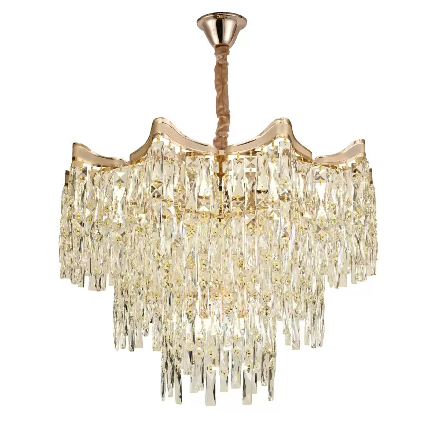 Candelabri Bennett Cristal 10x E27 Candelabri Cristal dorati Titolo predefinito Alessandro Design