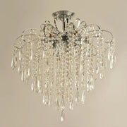 Candelabro in cristallo EGO 9x E27, diametro 60 cm, candelabro in cristallo cromato lucido Titolo predefinito Alessandro Design