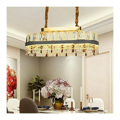 Lampadario LED Pollux con telecomando, 156W, diametro 80cm, oro, cristallo, candelabro Cristal dimmerabile Titolo predefinito Alessandro Design