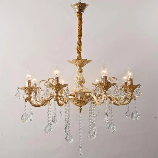 Majed Candelabri 8x E14 Candelabri classici in oro Titolo predefinito Alessandro Design