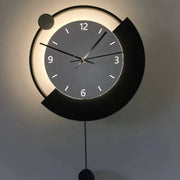Lampada da parete decorativa a LED ARC Ø30 cm Luce fredda/neutra/calda Nera