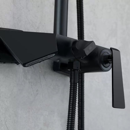 Colonna Doccia, Ottone Sanitario, Nero, 6720H Rubinetti E Colonne Doccia Titolo predefinito Alessandro Design