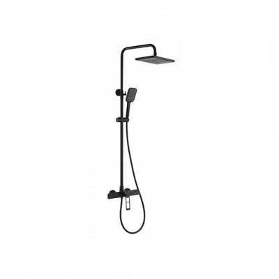 Colonna doccia, ottone sanitario, nero, 9710H