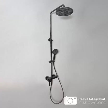 Colonna Doccia, Ottone Sanitario, Nero, 9810H Rubinetti E Colonne Doccia Titolo predefinito Alessandro Design