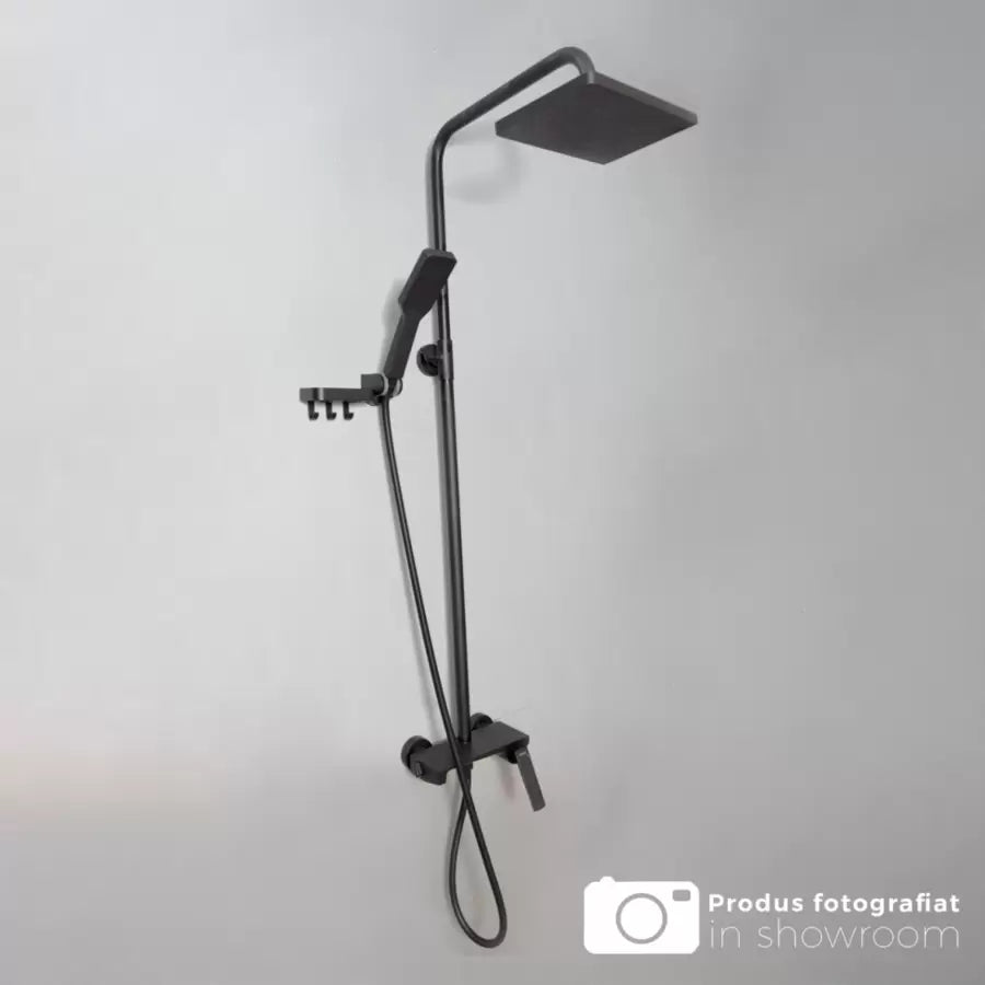 Colonna Doccia, Ottone Sanitario, Nero, 9990H Rubinetti E Colonne Doccia Titolo predefinito Alessandro Design