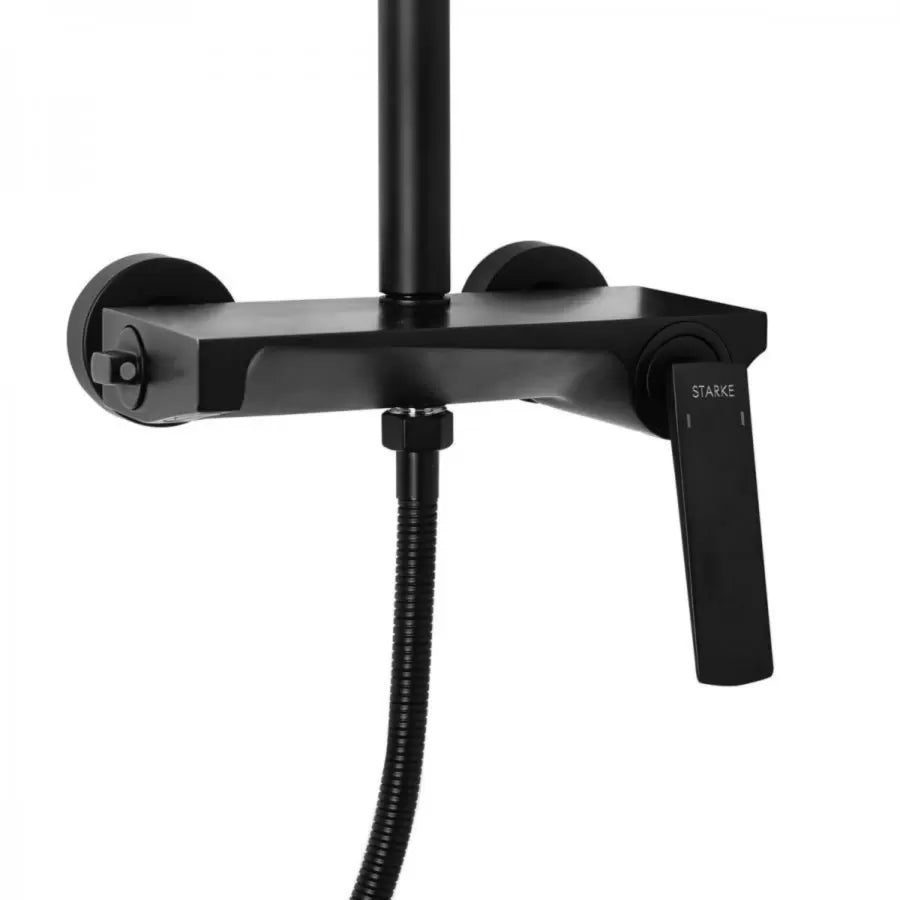 Colonna Doccia, Ottone Sanitario, Nero, 9990H Rubinetti E Colonne Doccia Titolo predefinito Alessandro Design