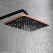 Colonna Doccia, Ottone Sanitario, Nero con Oro Rosa, 10010H-M Rubinetti e Colonne Doccia Titolo predefinito Alessandro Design
