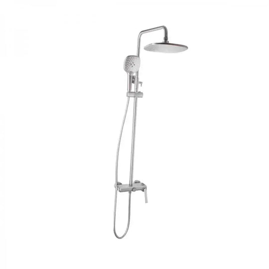 Colonna Doccia, Ottone Sanitario, Satinato, 10010N Rubinetti E Colonne Doccia Titolo predefinito Alessandro Design