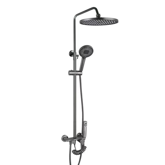 Colonna Doccia in Acciaio Inox Grigio Scuro OD3901 Titolo predefinito Alessandro Design
