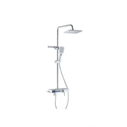 Colonna Doccia Display LCD Acciaio Inox Bianco Argento SJG/007 Rubinetti e Colonne Doccia Titolo predefinito Alessandro Design