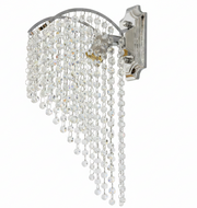 Lampada Cristal Ander 1x E14 Cromo Lucido