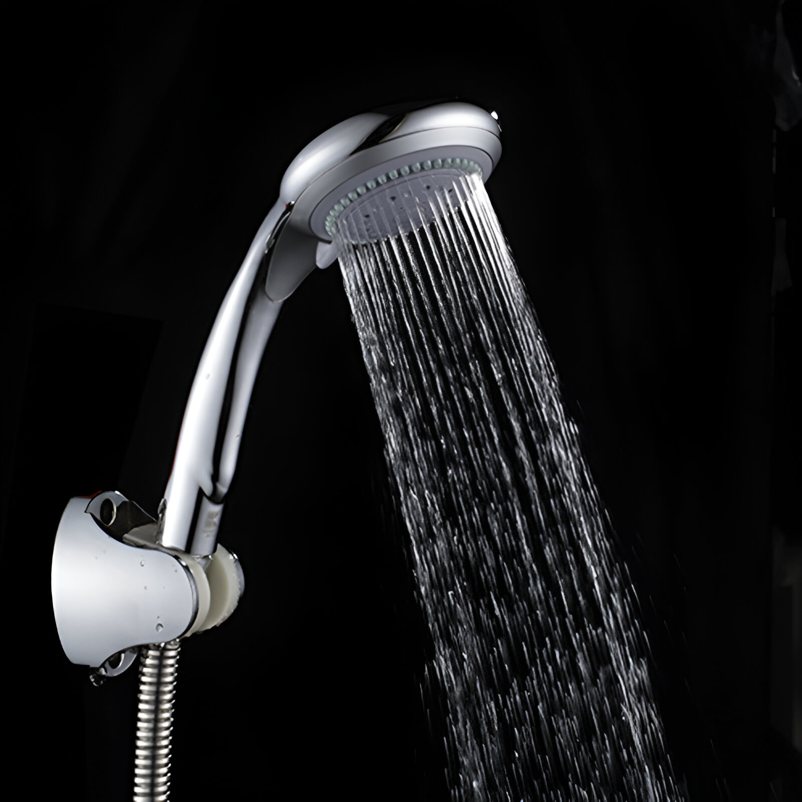 Soffione Doccia, 3 Funzioni, ABS, Grigio, Rubinetti E Colonne Doccia PD200 Titolo predefinito Alessandro Design