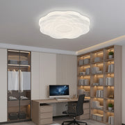 Plafoniera LED Flower 35 cm, 32W, 3000K / 4000K / 6000K, Plafoniere LED bianche, in metallo e acrilico Titolo predefinito Alessandro Design